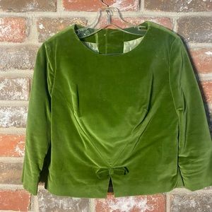 1940s-1950s Velvet Suit Set - A-Line Skirt + Fitted Jacket, 40s VTG